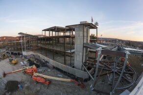 Sitework by Fahs Construction for the Binghamton University Energy R & D