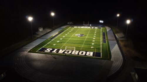 Demonstrated site contractor work on CSD Athletic Field, track, and parking lot upgrades