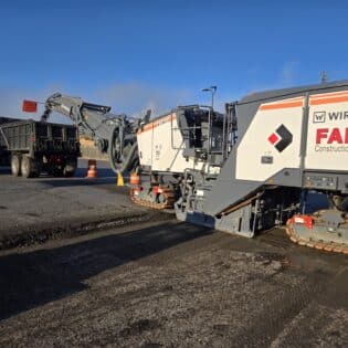 Milling, paving, resurfacing, asphalt fahs construction