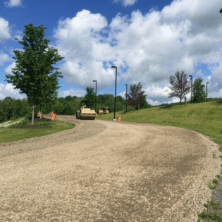 Sitework Ski Lodge Paving Fahs Construction